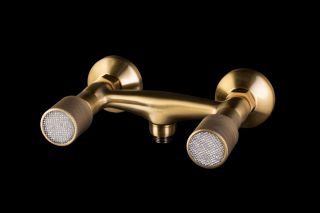 Смеситель для душа Boheme Royal Crystal бронза 314-Royal/CRST